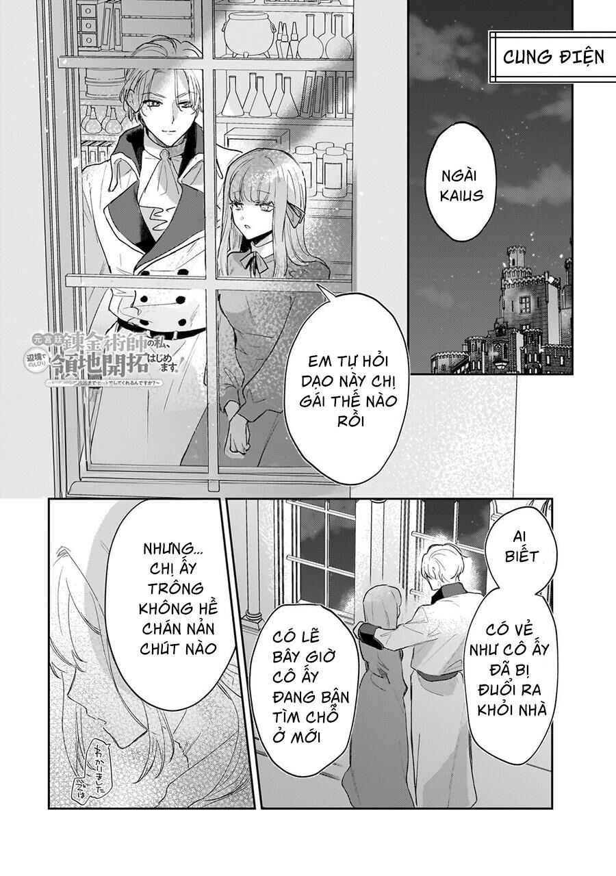 Moto Kyuutei Renkinjutsushi No Watashi, Henkyou De Nonbiri Ryouchi Kaitaku Hajimemasu! - Trang 4