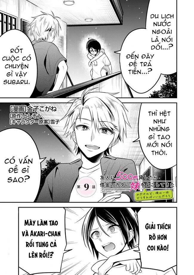 Yuujin Ni 500 Yen Kashitara Shakkin No Kata Ni Imouto Wo Yokoshitekita No Dakeredo, Ore Wa Ittai Dou Sureba Iindarou - Trang 1